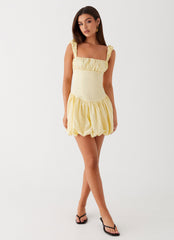 Clove Mini Dress - Yellow