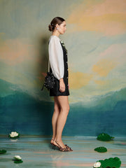 Dusk Jacquard Mini Dress