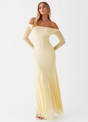 Maribel Maxi Dress - Yellow
